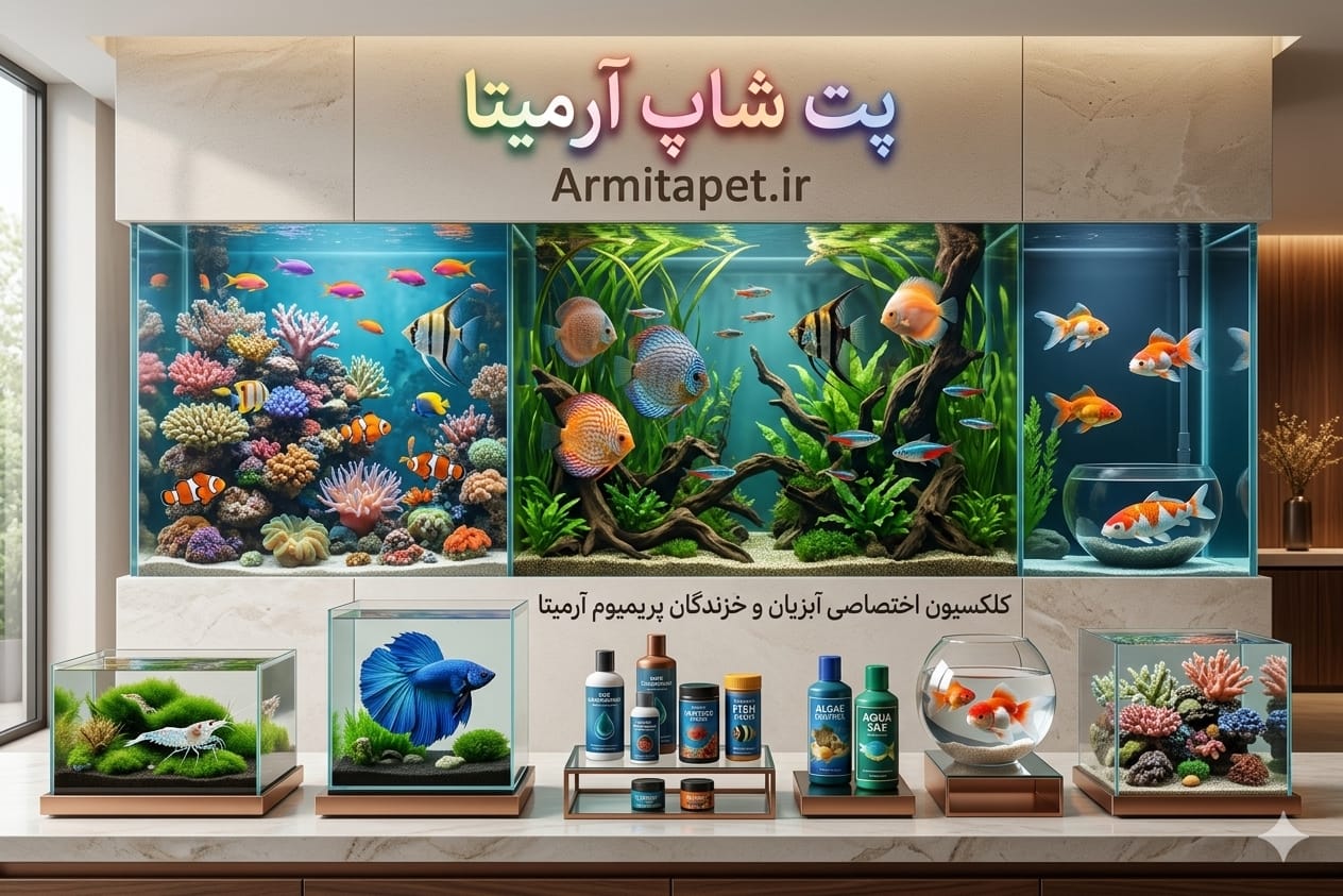 بهترین غذای ماهیان آکواریومی | راهنمای کامل تغذیه ماهیهای زینتی